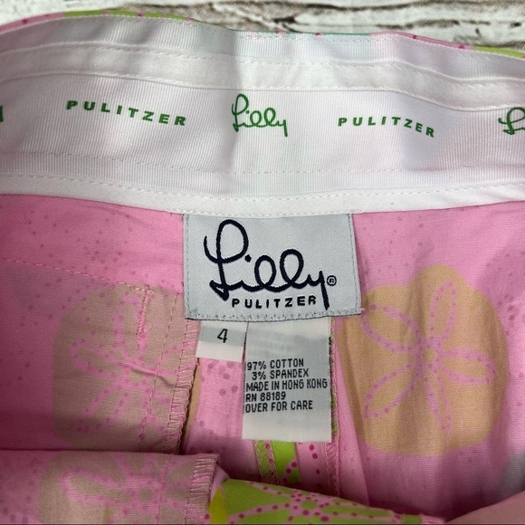 Lilly Pulitzer Printed Shorts Size 4 - Picture 2 of 11